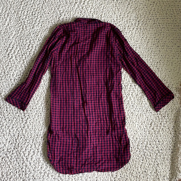 😴 Madewell Bedtime Nightshirt in Gingham Check 😴 - Picture 6 of 8